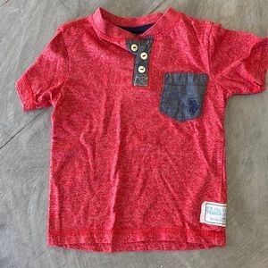 Red Polo shirt